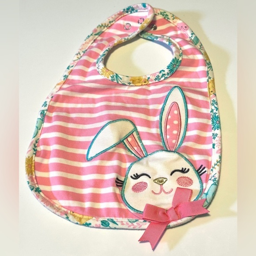 Rare Editions Easter Bunny Bib